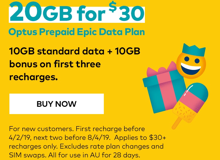 optus prepaid business plans